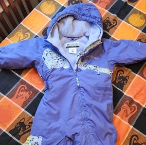 Infant Columbia snowsuit